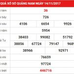 Phân tích kết quả xổ số QUảng Nam ngày 21-11-2017 Vip