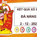 Thống kê xổ số Đà Nẵng thứ 4 ngày 2/12/2020