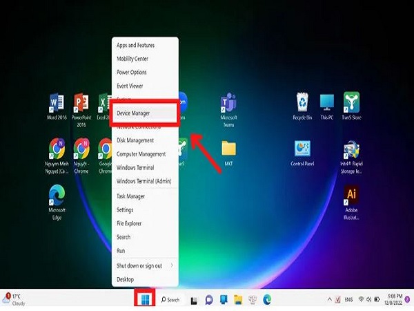 Sử dụng Device Manager là cách khóa bàn phím máy tính
