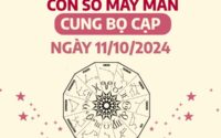 Con số hưởng lộc trời của cung Bọ Cạp ngày 11/10/2024